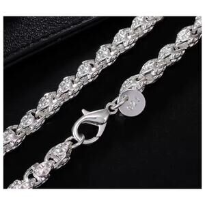 Faucet drip chain - Necklace - Silver - 5mm / 20"
